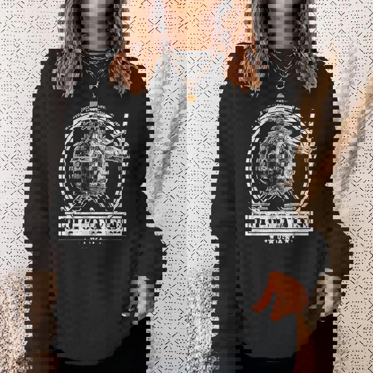 Oh-6 カイユース Oh-6 Cayuse ヘリコプター スウェットシャツ 彼女への贈り物