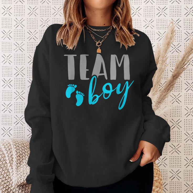I Prodotti Team Boy Gender Reveal Babyhower Felpa Regalos para ella