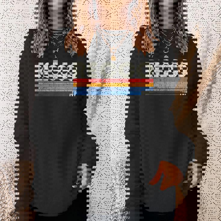 Recco、イタリア レトロ 70年代80年代スタイル スウェットシャツ 彼女への贈り物