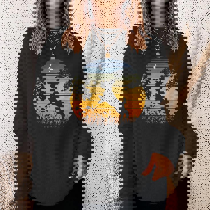 Retrointageunset Garden Nature Cockapoo Dog Lover スウェットシャツ 彼女への贈り物