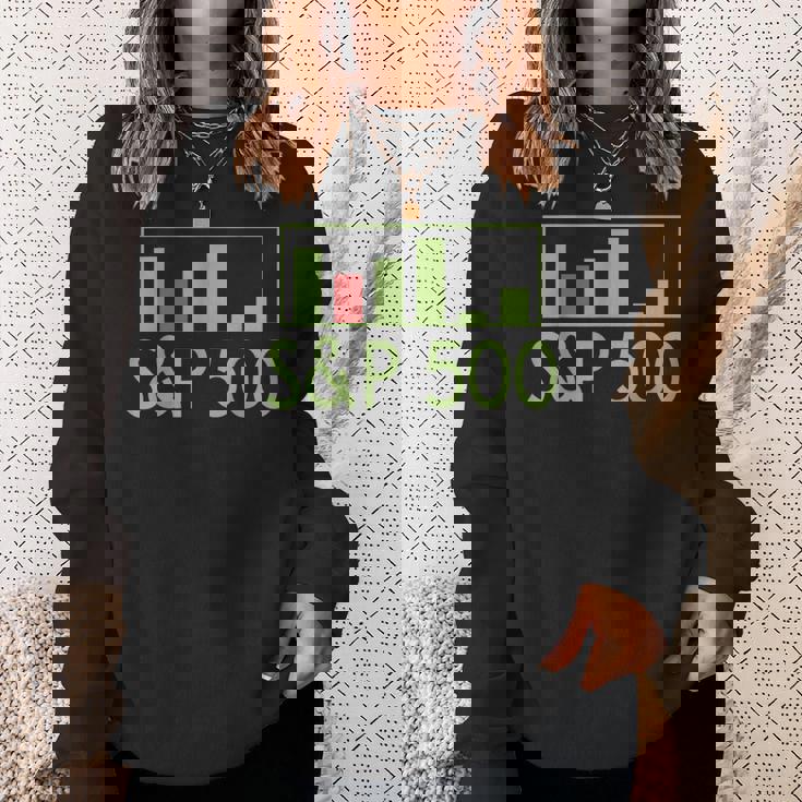 S&P 500 アメリカ株インデックス証券取引知識財務 スウェットシャツ 彼女への贈り物