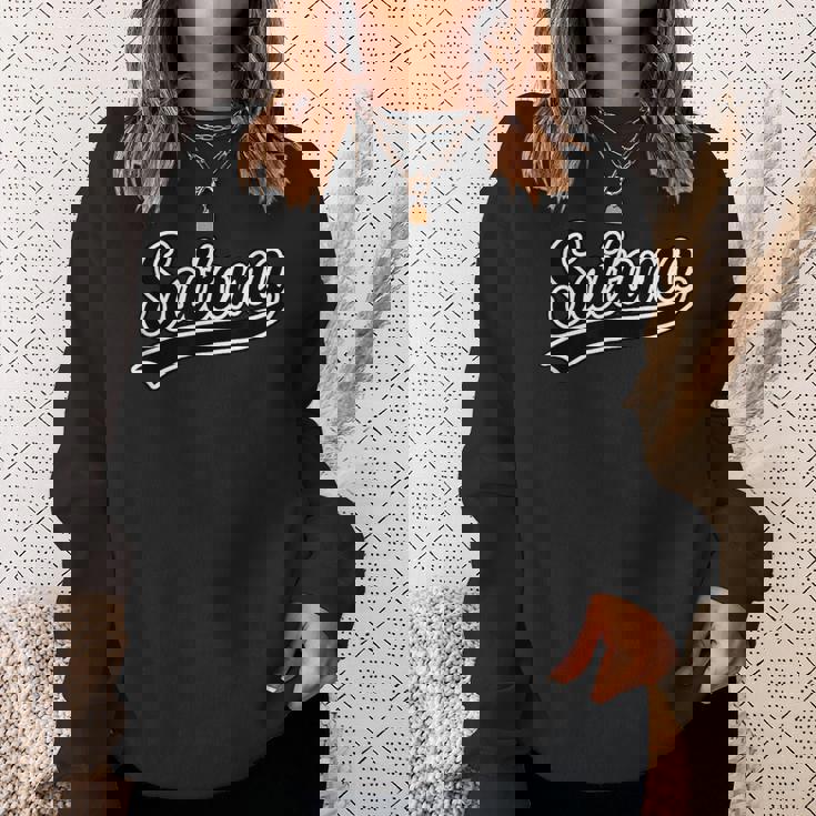 Saitama 埼玉（チームユニフォーム風）【47都道府県】ジモtティ 地元愛 お土産 面白い おしゃれ スウェットシャツ 彼女への贈り物