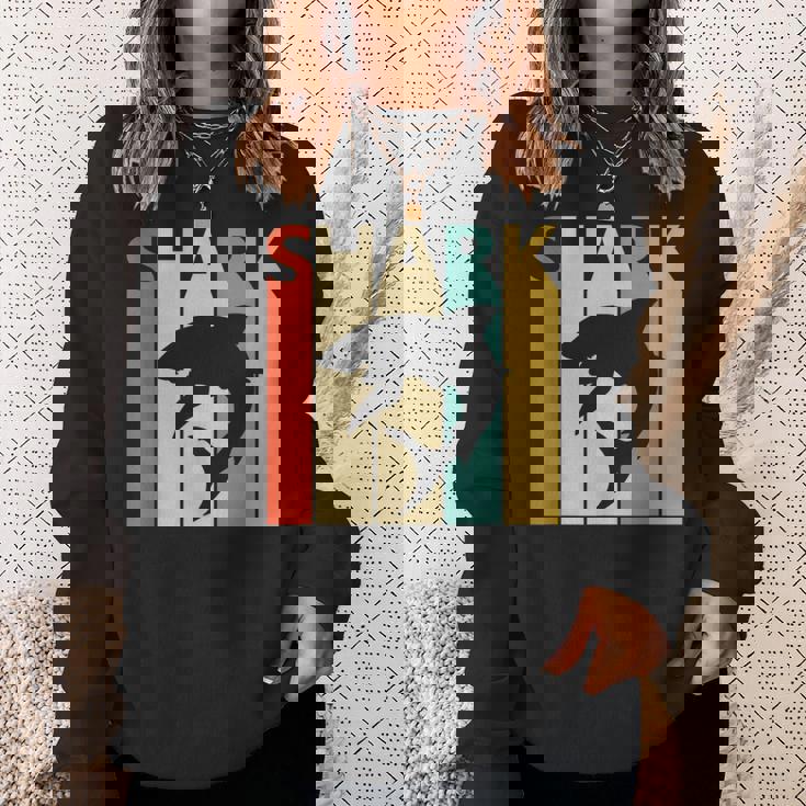 Shark サメ 動物 スウェットシャツ 彼女への贈り物