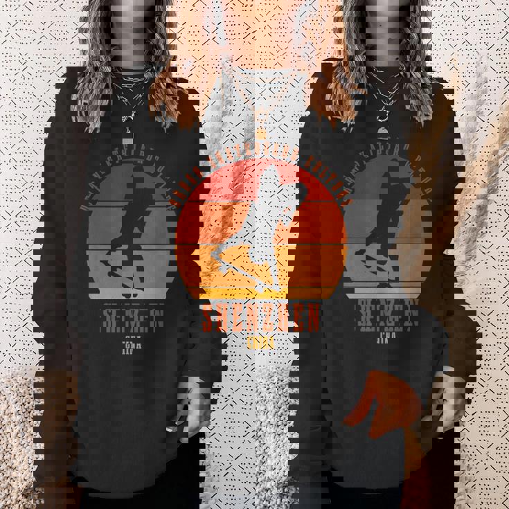 Shenzhen China スケートボーダーアーバン スケートボード スウェットシャツ 彼女への贈り物