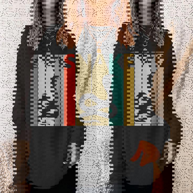 Snake ヘビ 蛇 動物 スウェットシャツ 彼女への贈り物