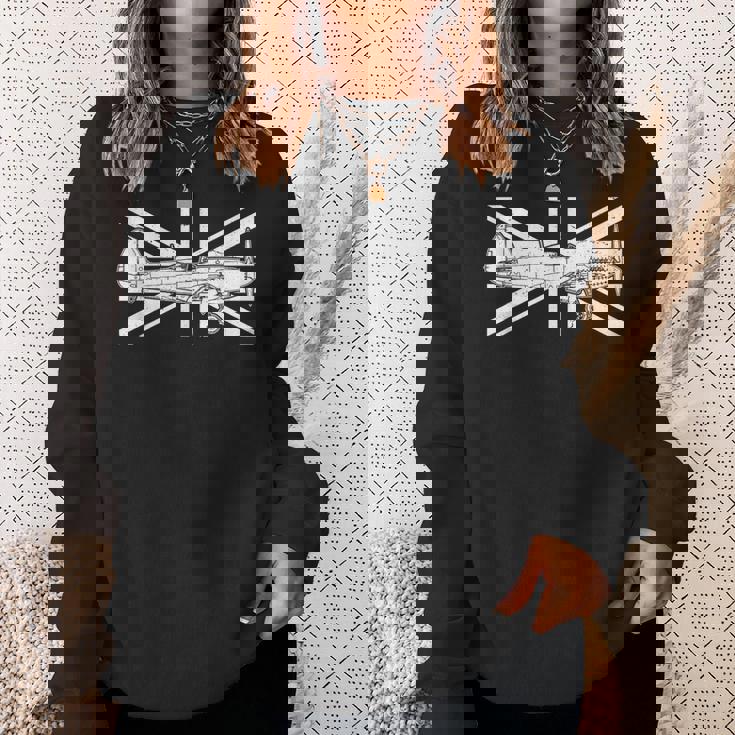 Spitfire Uk Raf Ww2 航空機 飛行機 スーパーマリン スウェットシャツ 彼女への贈り物