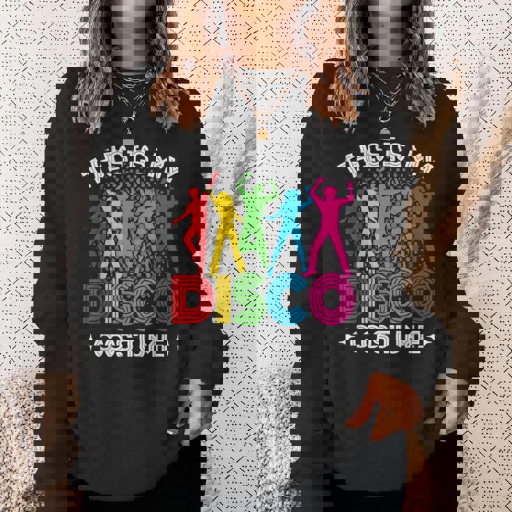 This Is My Disco コスチューム 70年代&80年代パーティー衣装 メンズ レディース スウェットシャツ 彼女への贈り物
