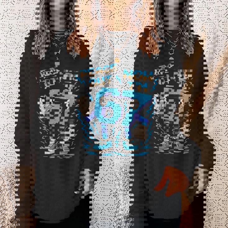 I Was 6 Now I'm 7Ixeven Brainrot 7歳の誕生日 スウェットシャツ 彼女への贈り物