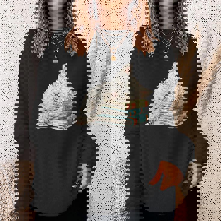 West Highland Terrier Books 犬種 ウェスティ スウェットシャツ 彼女への贈り物