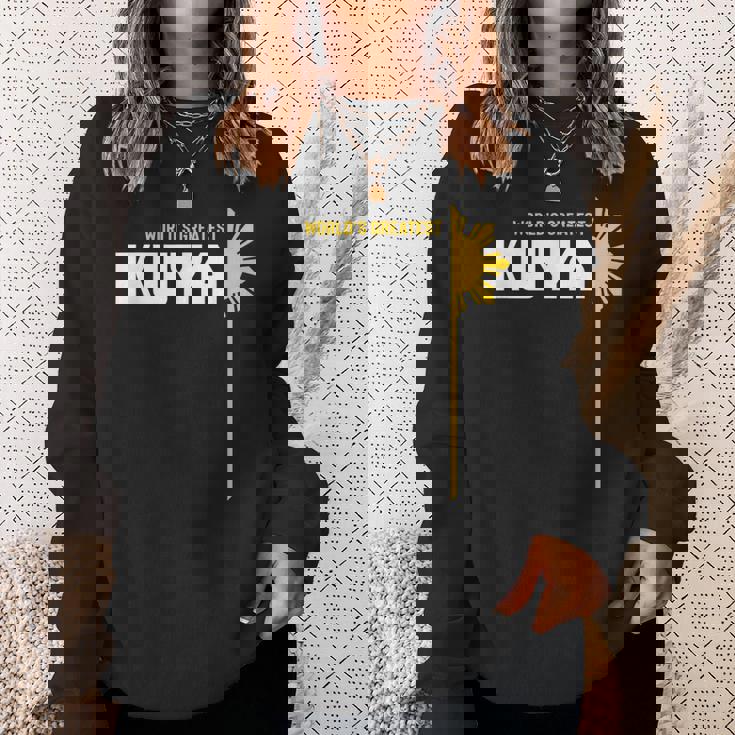 World's Greatest Kuya フィリピンtシャツ スウェットシャツ 彼女への贈り物