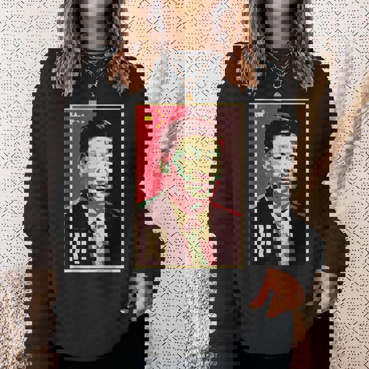 Xi Jinping China President Chinese 習近平中国中国共産党主席中国共産党 スウェットシャツ 彼女への贈り物