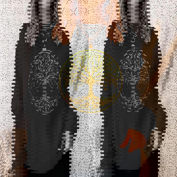 Yggdrasil、ケルトの生命の木、北欧神話tシャツ スウェットシャツ 彼女への贈り物