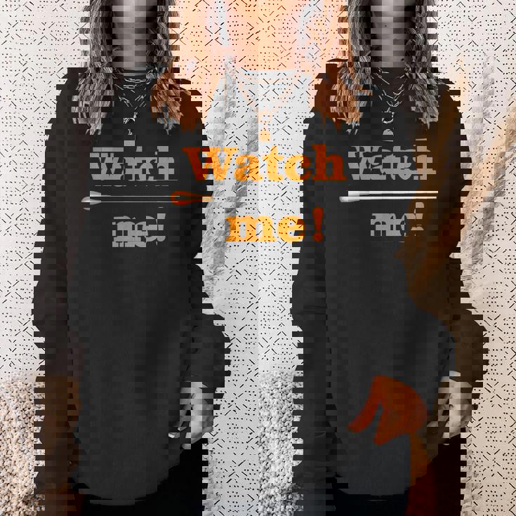 「 Watch Me 」最高の音楽監督に贈られる面白い音楽指揮者のミーム 「 Music Conductor 」 スウェットシャツ 彼女への贈り物