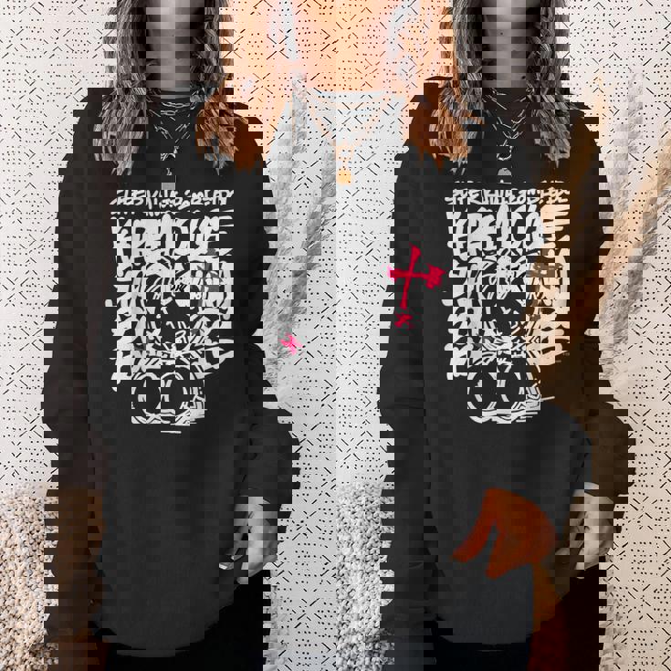 【クレイジー・オリー】Super Kawaii Zombie Idol 黒 スウェットシャツ 彼女への贈り物