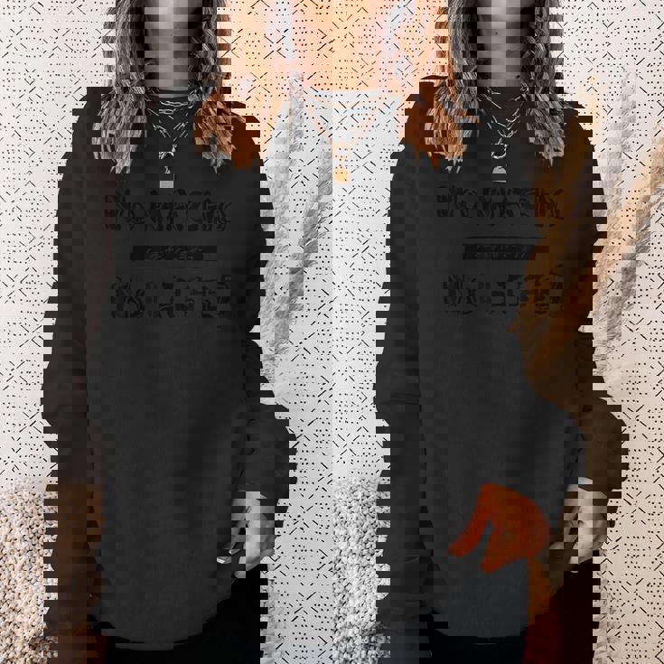 【公式】No Macho No Life スウェットシャツ 彼女への贈り物