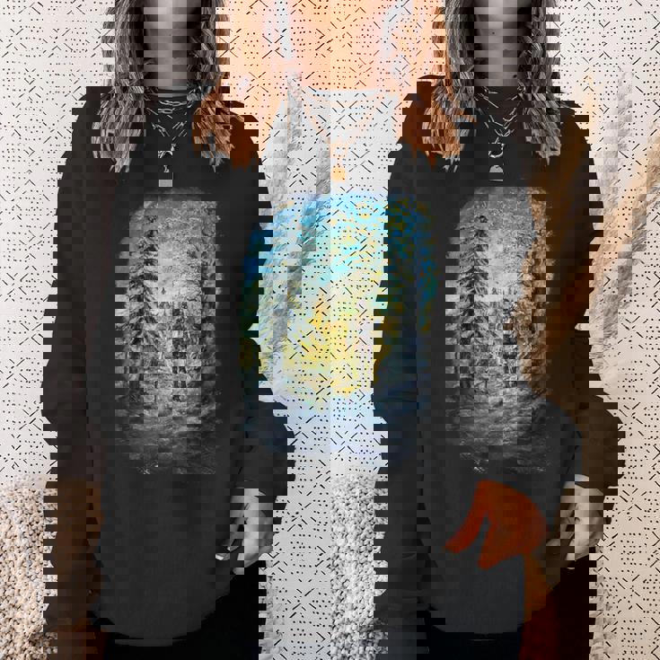 【公式】『オクトパストラベラー0』キービジュアルイラスト スウェットシャツ 彼女への贈り物