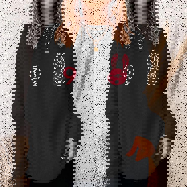 うさぎ星人 ユウサミイ背番号９ スウェットシャツ 彼女への贈り物