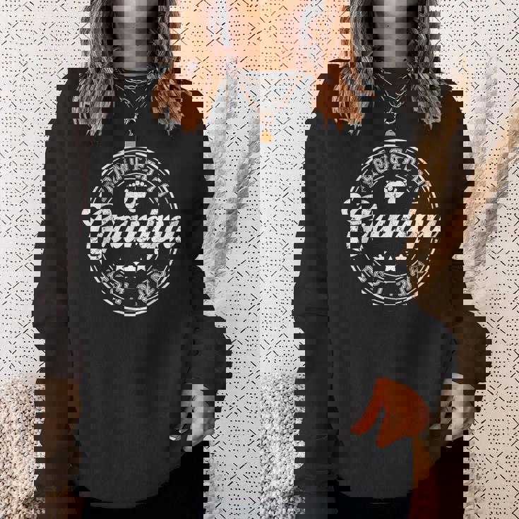 おじいちゃんエスト2026に昇格、ついに新しいおじいちゃんになる スウェットシャツ 彼女への贈り物