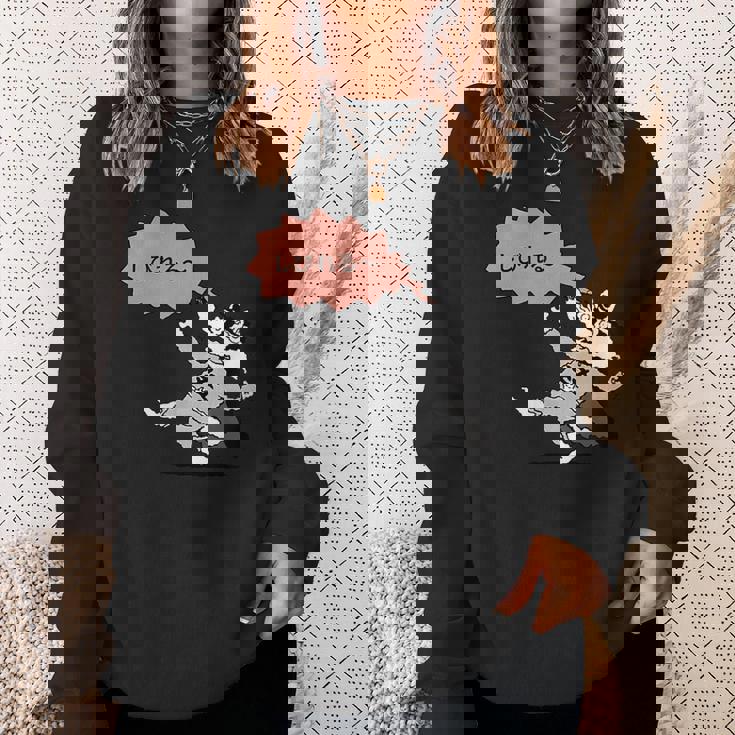 かいけつゾロリtシャツ大さくせん 「しびれる」 スウェットシャツ 彼女への贈り物