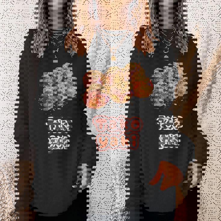 たこ焼き Takoyaki（ご飯タイム）たこやき【変なデザイン屋さん】大阪 面白い スウェットシャツ 彼女への贈り物