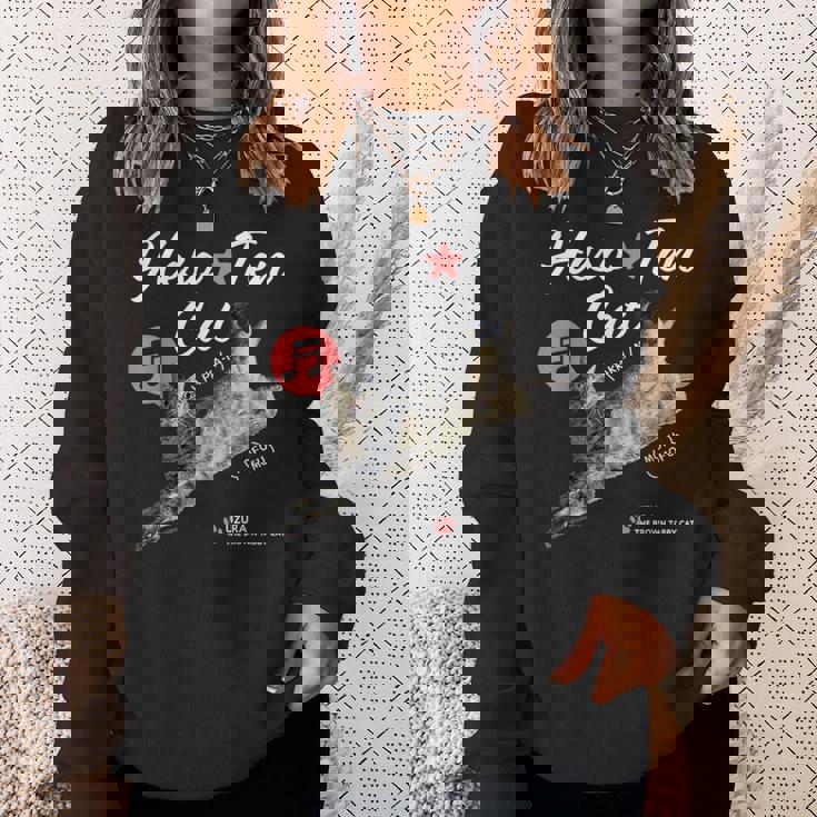 へそてんねこ、うずら 猫 へそ天 鶉 かわいい Cater2 スウェットシャツ 彼女への贈り物