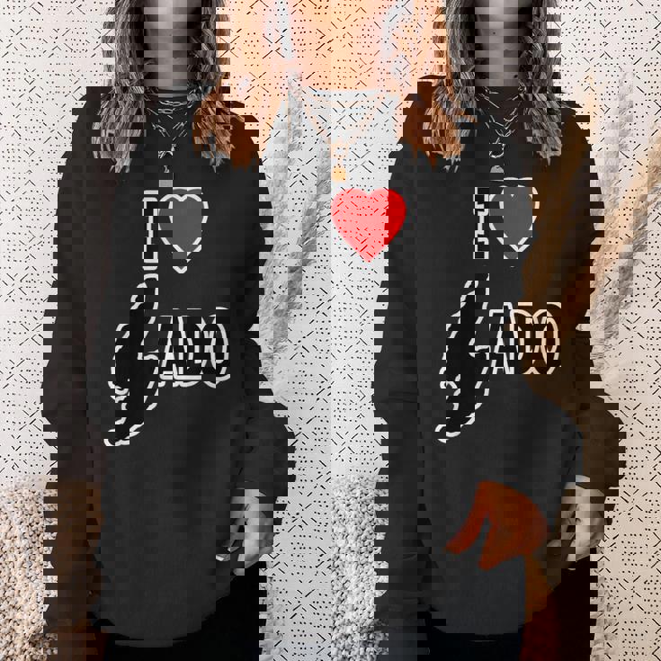 アイラブ・Sado 佐渡島 地図（I Love ハート）【47都道府県】Jimo-T ジモティ お土産 面白 スウェットシャツ 彼女への贈り物