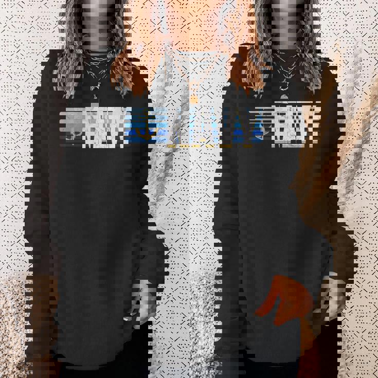 アメリカ海軍レトロ 長袖tシャツ スウェットシャツ 彼女への贈り物