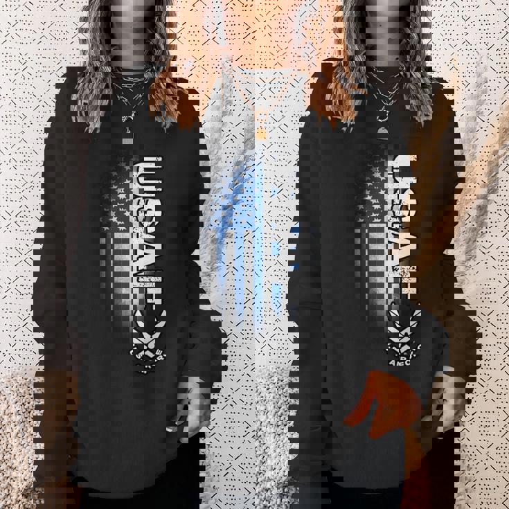 アメリカ空軍 長袖tシャツ スウェットシャツ 彼女への贈り物