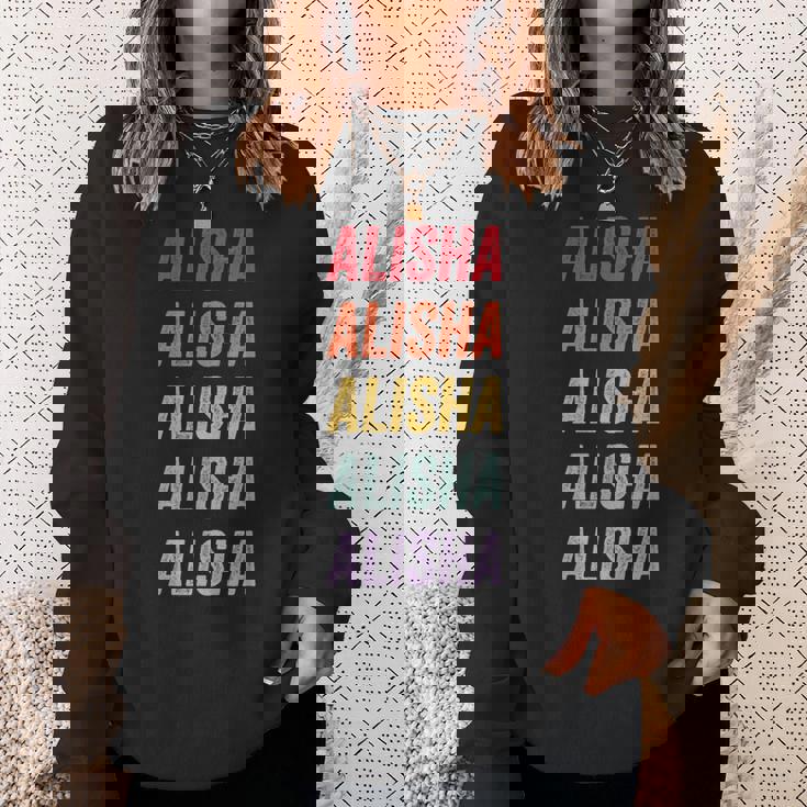 アリシャ スウェットシャツ 彼女への贈り物