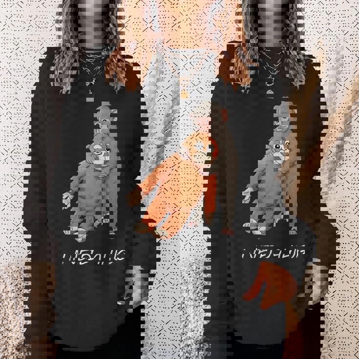 アローンベイビーモンキーパンチ 抱きしめたい可愛いデザイン スウェットシャツ 彼女への贈り物