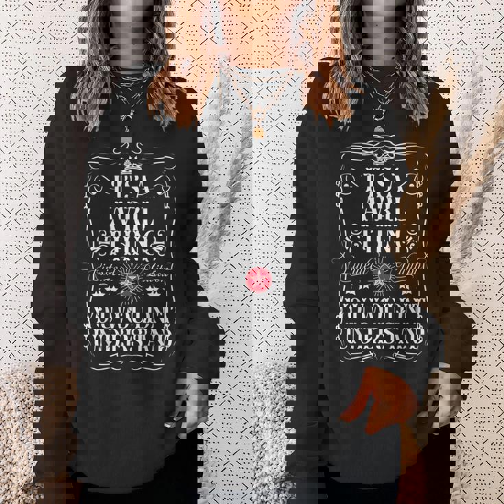 アヴリル 名前 Its A Avril Thing You Wouldn't Understanding スウェットシャツ 彼女への贈り物