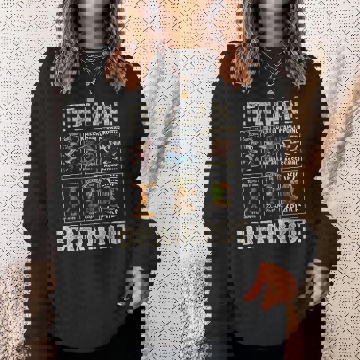 イタリアン・ブレインロット Italian Brainrot スウェットシャツ 彼女への贈り物