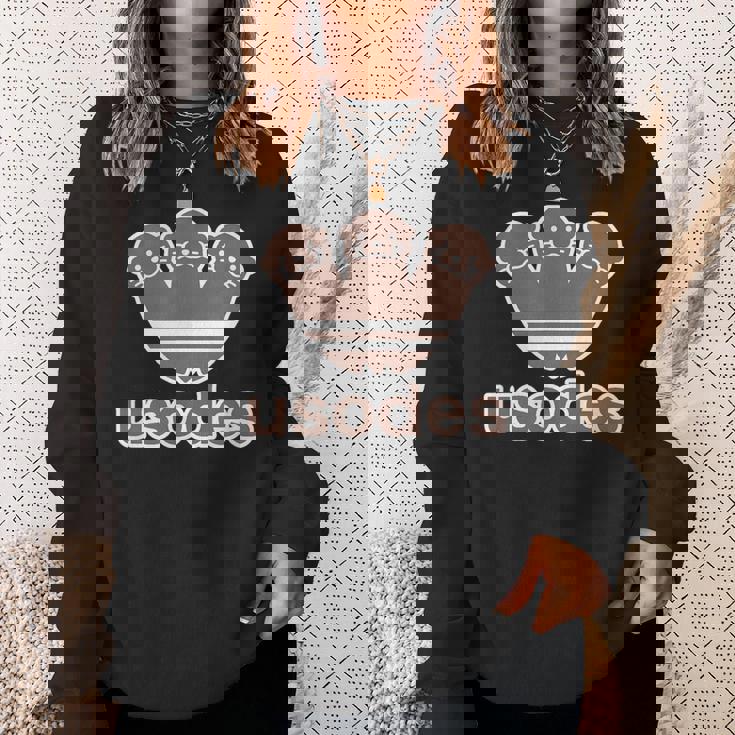 ウソデス Usodes かわうそです。《ブラウン 茶》コツメカワウソ かわいい ブランド パロディ 面白い スウェットシャツ 彼女への贈り物