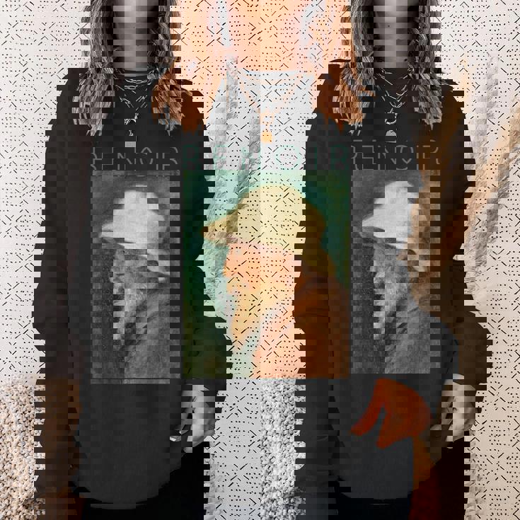 オーギュスト・ルノワール自画像 スウェットシャツ 彼女への贈り物