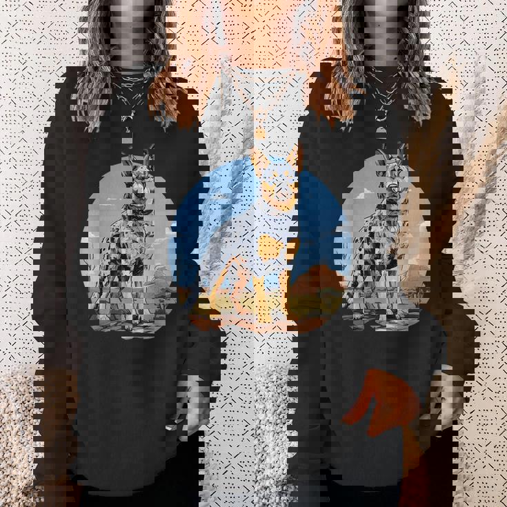 オーストラリアンキャトルドッグ ママドッグ オーストラリアンキャトルドッグ スウェットシャツ 彼女への贈り物