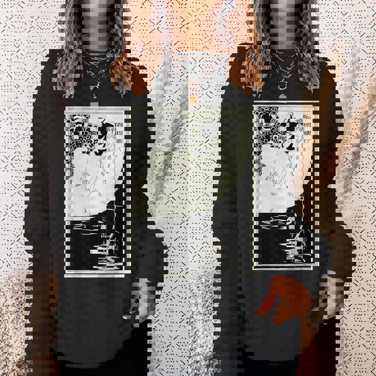 オーブリー・ビアズリーによるクライマックス1893 スウェットシャツ 彼女への贈り物