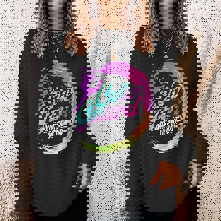 カラーガード バンドを素敵に見せる カラーガード スウェットシャツ 彼女への贈り物