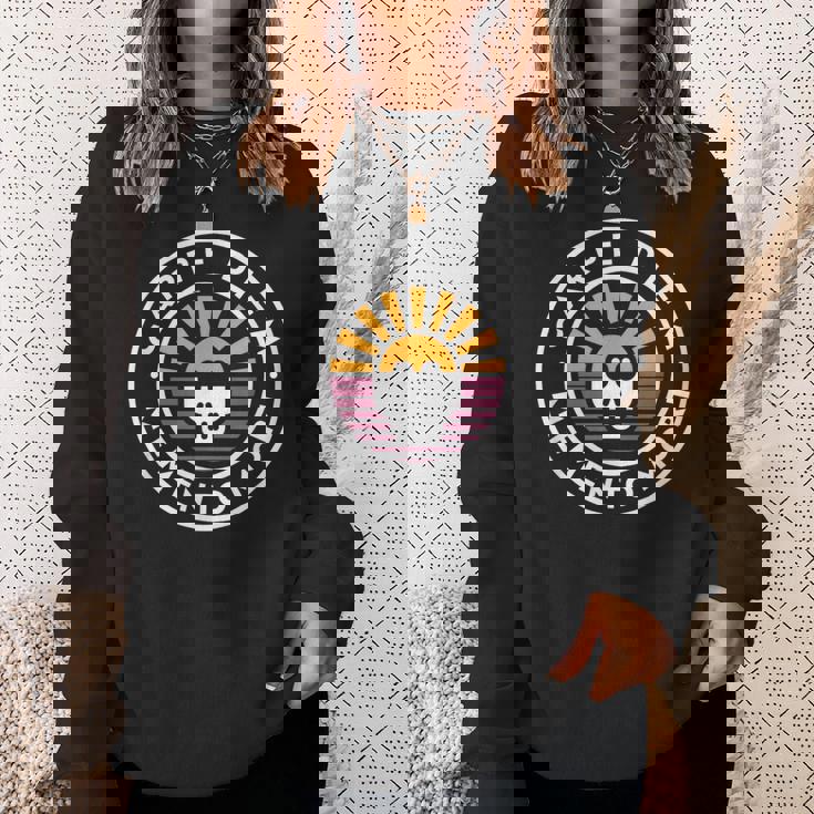 カルペ・ディエム メメント・モリ 日々の命の死をつかむ スウェットシャツ 彼女への贈り物