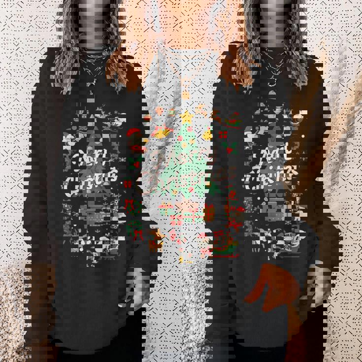 クリスマス サンタ クリスマスツリー レディース キッズ メンズ ダンス かわいい トップス プリント コスチューム スウェットシャツ 彼女への贈り物