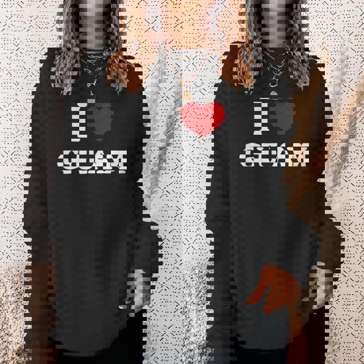 グアムアイハートグアムお土産i Love Guam スウェットシャツ 彼女への贈り物