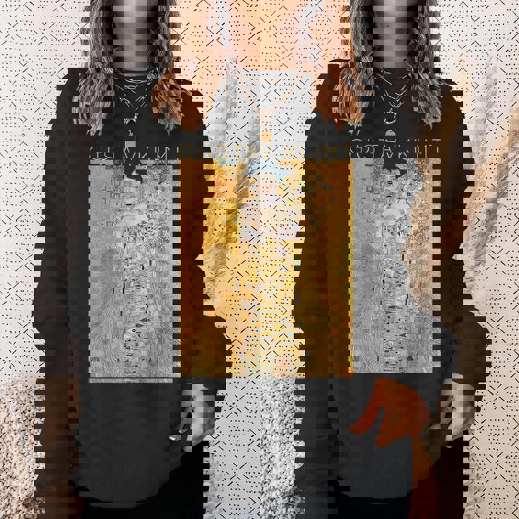 グスタフ・クリムト アデル・ブロッホ・バウアーの肖像 アーティスト向け スウェットシャツ 彼女への贈り物