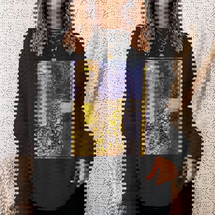 グスタフ・クリムト パラス・アテネ 2 アーティスト向け スウェットシャツ 彼女への贈り物