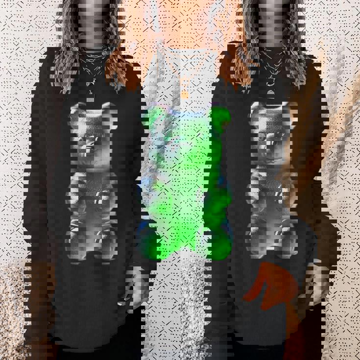 グリーン グミベア スウェットシャツ 彼女への贈り物