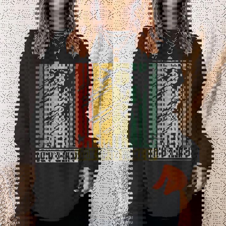 ケムトレイルは目を覚ますために見上げる スウェットシャツ 彼女への贈り物