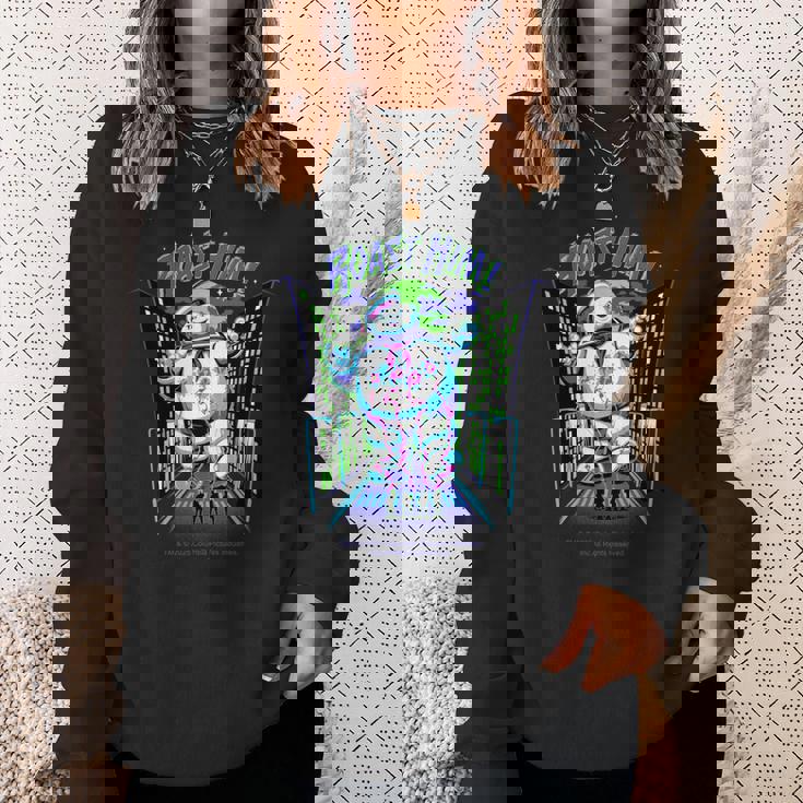 ゴーストバスターズ ハロウィンデザイン ローストヒムの楽しみ 長袖tシャツ スウェットシャツ 彼女への贈り物