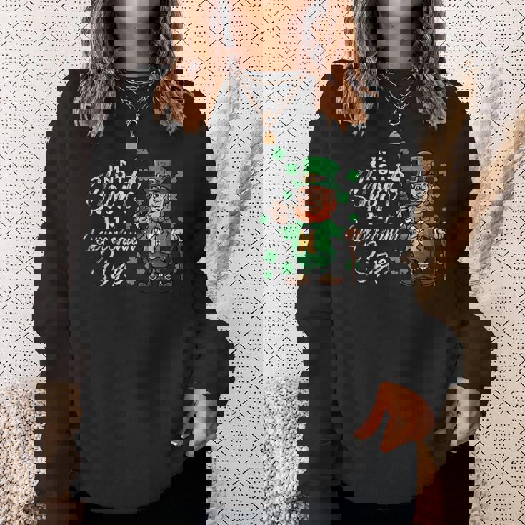 ショート レプラコーン サイズ 聖パトリックデー メンズ キッズ レディース スウェットシャツ 彼女への贈り物