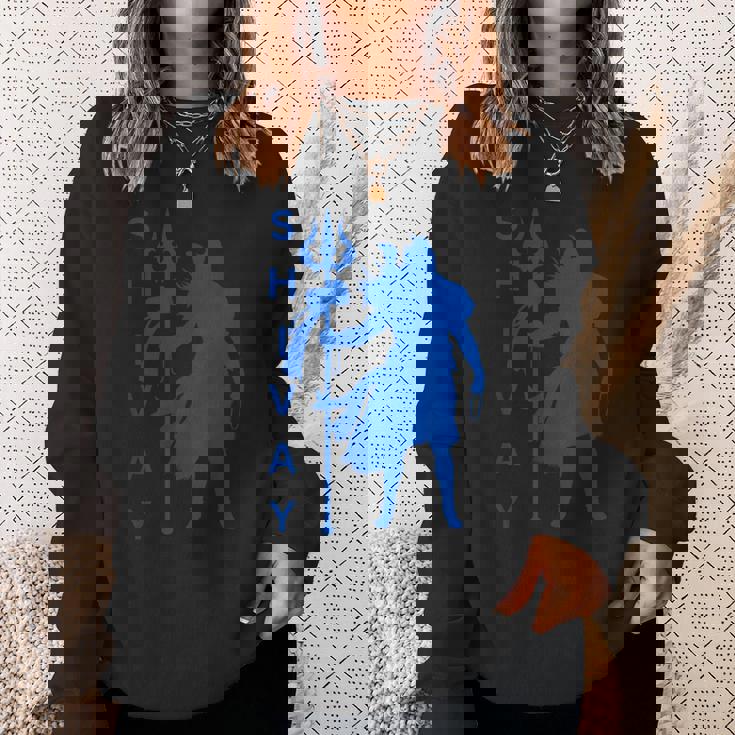 シヴァ神の美的デザイン、Om Namahhivayアート。 スウェットシャツ 彼女への贈り物