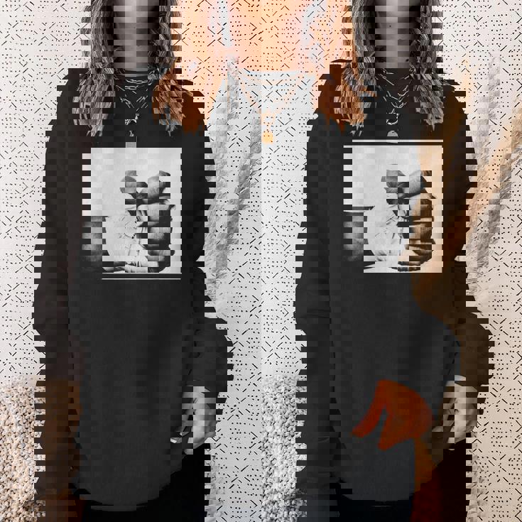 ジョージ・フォアマン ボクシング 拳 ランブル・イン・ザ・ジャングル ヘビーウェイト スウェットシャツ 彼女への贈り物