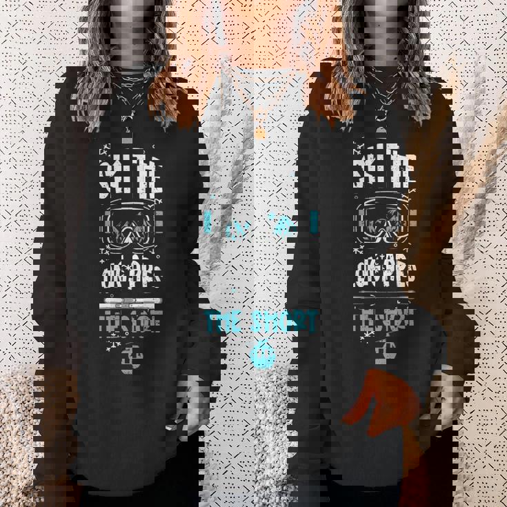 スキーホリデーパーティー スウェットシャツ 彼女への贈り物