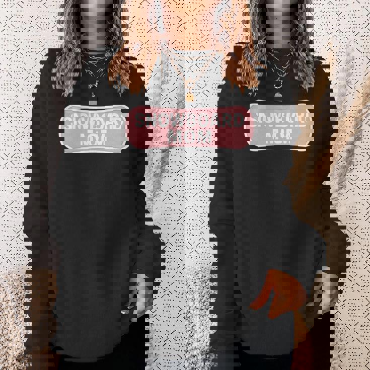 スノーボード ママ スノーボード 母の日 親 ママ ママ 長袖tシャツ スウェットシャツ 彼女への贈り物